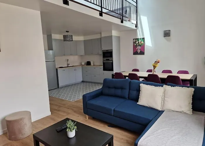Wd Saint Roch - Appartement Duplex 202 - Metro 7 Proche Paris